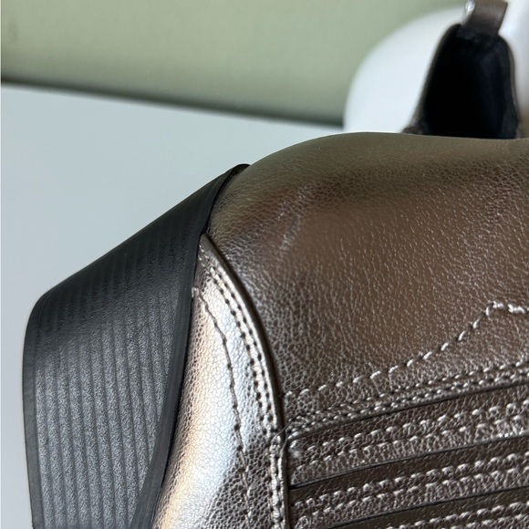 Metallic Ankle Boots Indigo 8,5 ladies - Picture 6 of 8